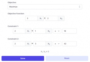 Simplex Method Calculator - Two Phase Online 🥇
